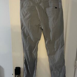 Hollister Men's Light Gray Chinos
